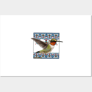 Hummingbird Talavera Posters and Art